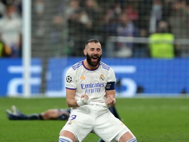 Karim fue el héroe de una noche para la historia en el Bernabéu. Foto: getty